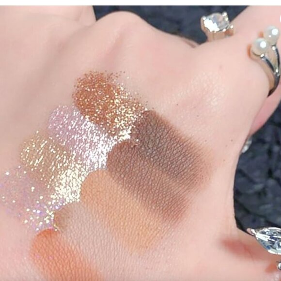 FOR @PRINCECILY 3 PACK! Erinde Mini 9 Colors Eyeshadow Palette WITH BRUSH! - Picture 3 of 6